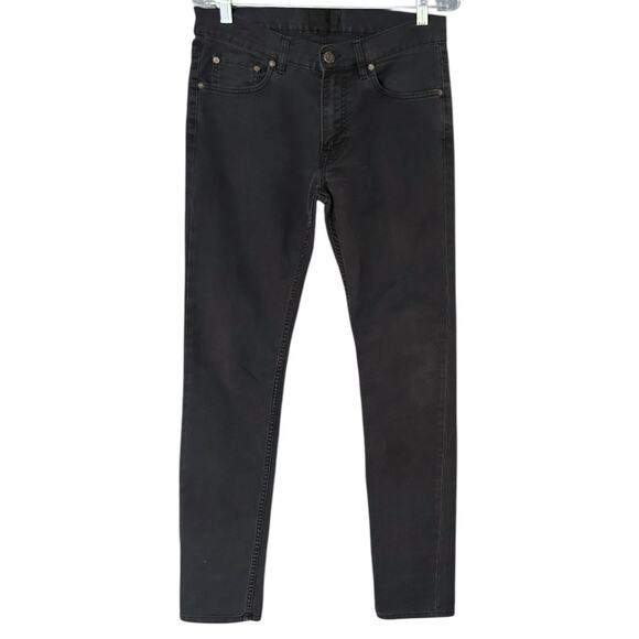 ACNE STUDIOS Ace Ups Jean Men’s 31 x 32 Black Contemporary Cotton Casual - Picture 5 of 8